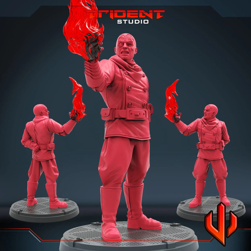 Baron Strucker - Sculpt B Marvel MCP-compatible 40mm resin proxy miniature by Trident Miniatures - product image 1
