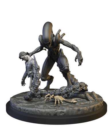 Xenomorph - Alien MCP-Compatible Resin Miniature Alien MCP-compatible resin miniature by C27 Studios - product image 1