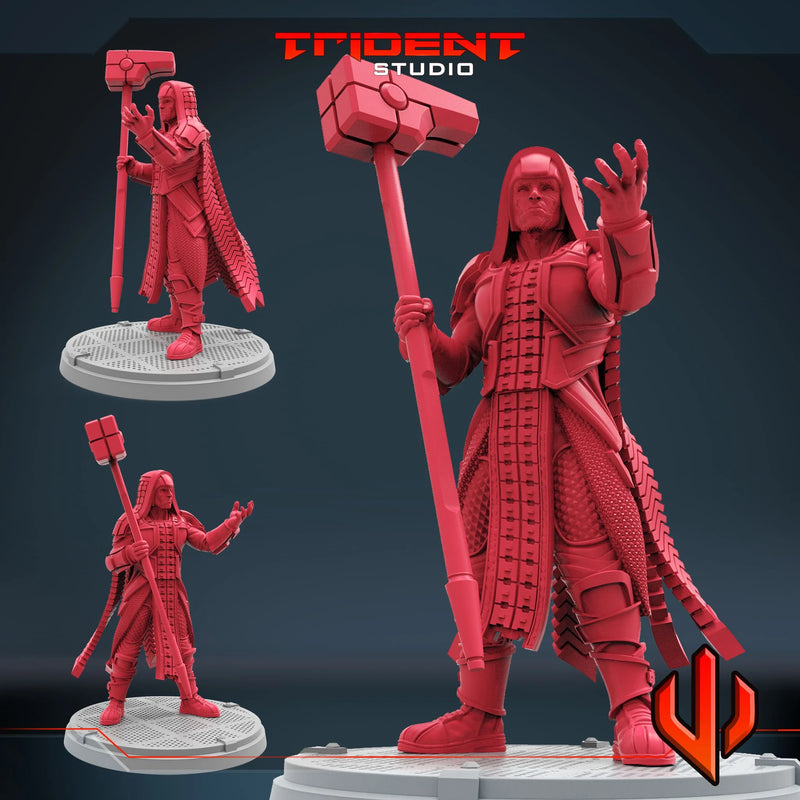Ronan The Accuser - Sculpt B Marvel MCP-compatible 40mm resin proxy miniature by Trident Miniatures - product image 1