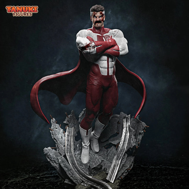 Omni-Man Resin Statue & Bust - Full Size view 1