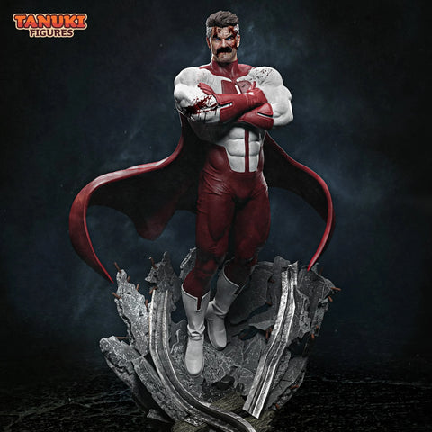 Omni-Man Resin Statue & Bust - Full Size view 1