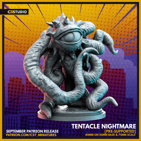Shuma Gorath Marvel MCP-compatible resin miniature by C27 Studios - product image 1