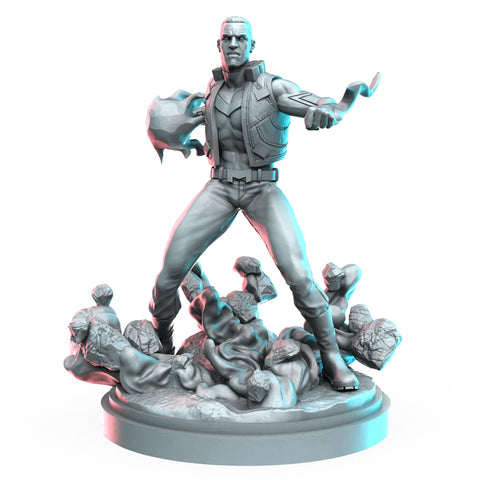 Blue Marvel Marvel MCP-compatible resin miniature by C27 Studios - product image 1