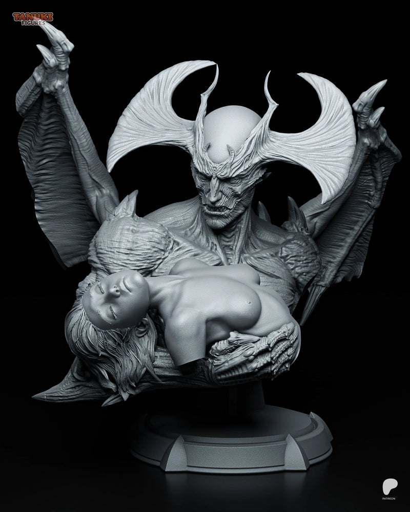 Devilman Resin Statue & Bust - Bust view 1