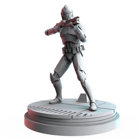 Clone Troopers Star Wars Shatterpoint-compatible resin miniature by C27 Studios - product image 1
