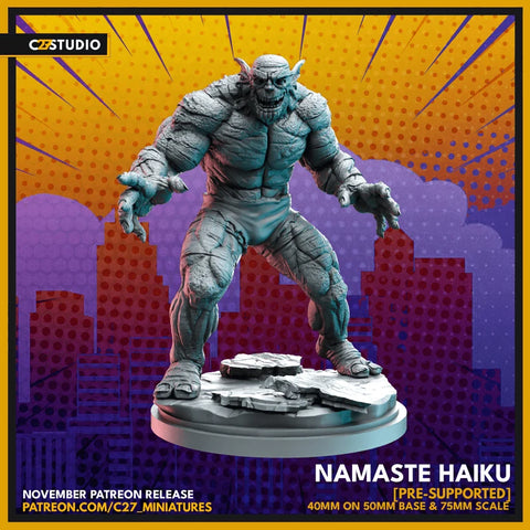Abomination Marvel MCP-compatible resin miniature by C27 Studios - product image 1