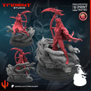 Madelyne Pryor Marvel MCP-compatible 40mm resin proxy miniature by Trident Miniatures - product image 1