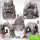 Dwarfen Constructions 3D printed terrain view 1