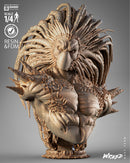 Black Heart Portrait Bust resin bust kit view 1
