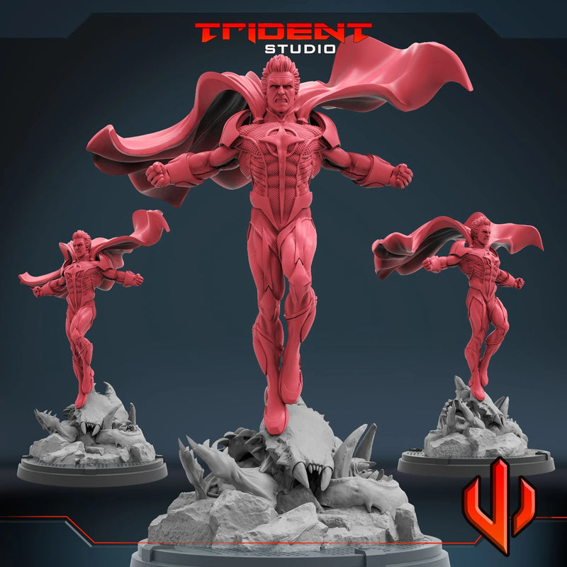Quasar Marvel MCP-compatible 40mm resin proxy miniature by Trident Miniatures - product image 1