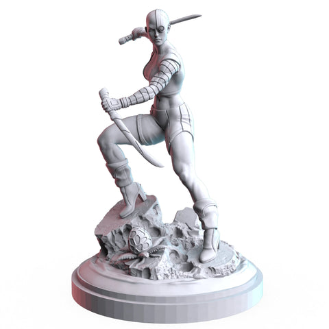 Nebula Marvel MCP-compatible resin miniature by C27 Studios - product image 1