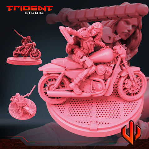 Black Widow Multiverse - Sculpt A Marvel MCP-compatible 40mm resin proxy miniature by Trident Miniatures - product image 1
