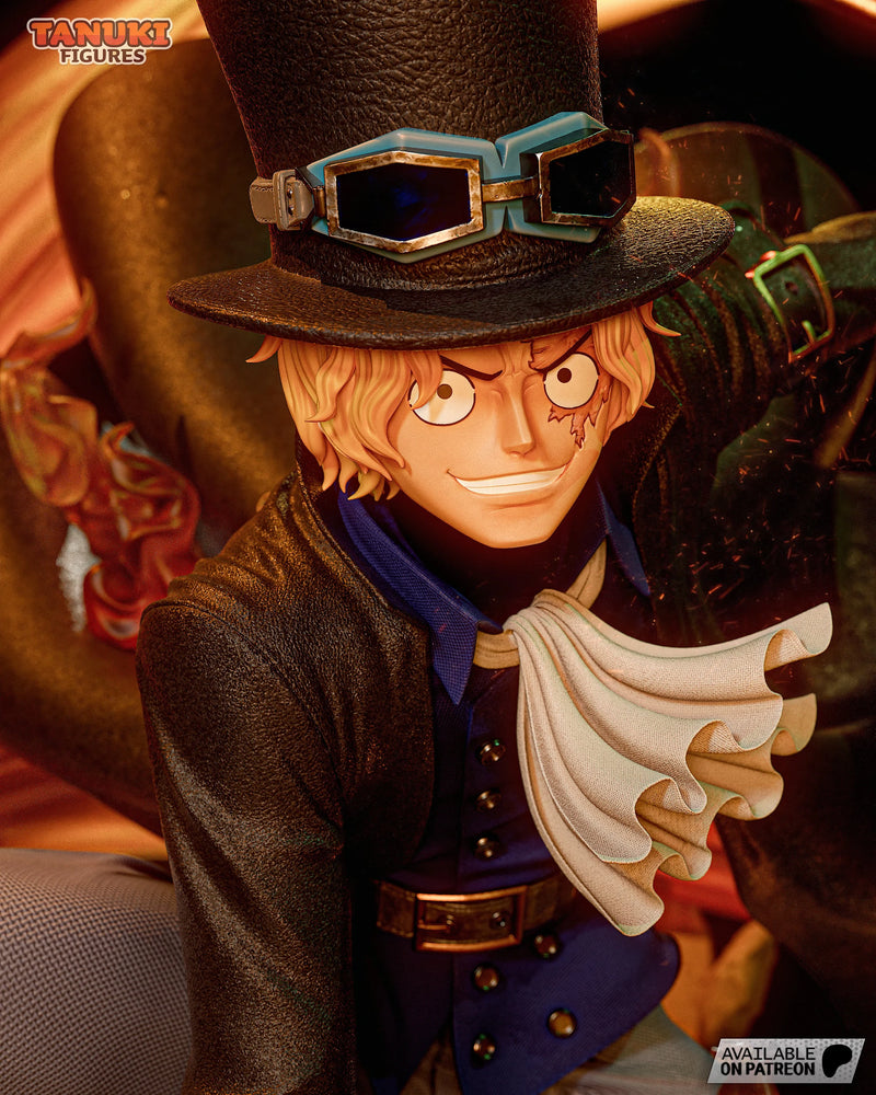 Sabo Resin Statue & Bust - Bust view 1