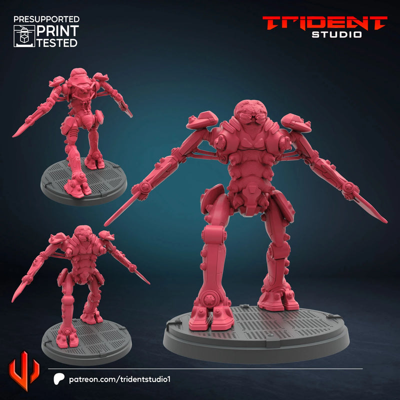 Meik Scissors Thor Ragnarok Marvel MCP-compatible 40mm resin proxy miniature by Trident Miniatures - product image 1
