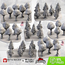 Classic Forests 3D printed terrain view 1