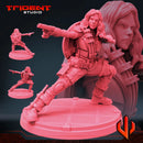 Black Widow Multiverse - Sculpt C Marvel MCP-compatible 40mm resin proxy miniature by Trident Miniatures - product image 1
