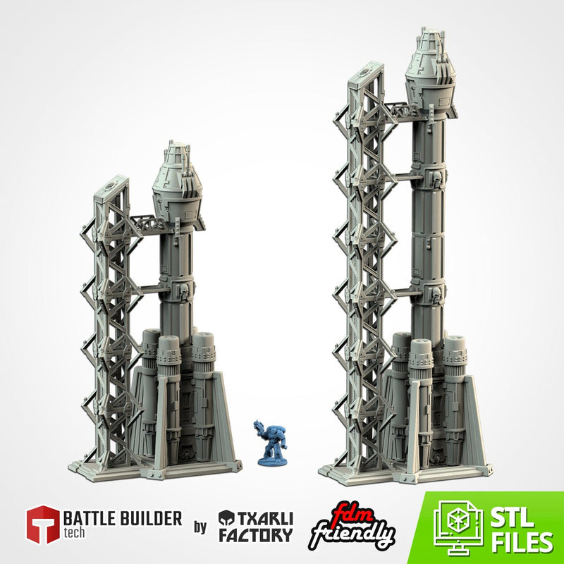 Space Shuttle 3D printed terrain view 1