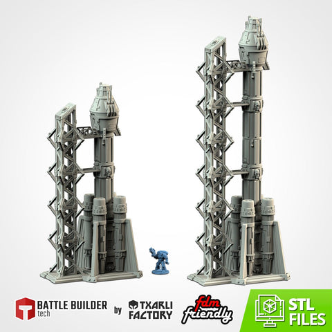 Space Shuttle 3D printed terrain view 1