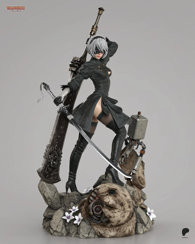 2B Resin Statue & Bust - Full Size view 1