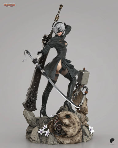 2B Resin Statue & Bust - Full Size view 1