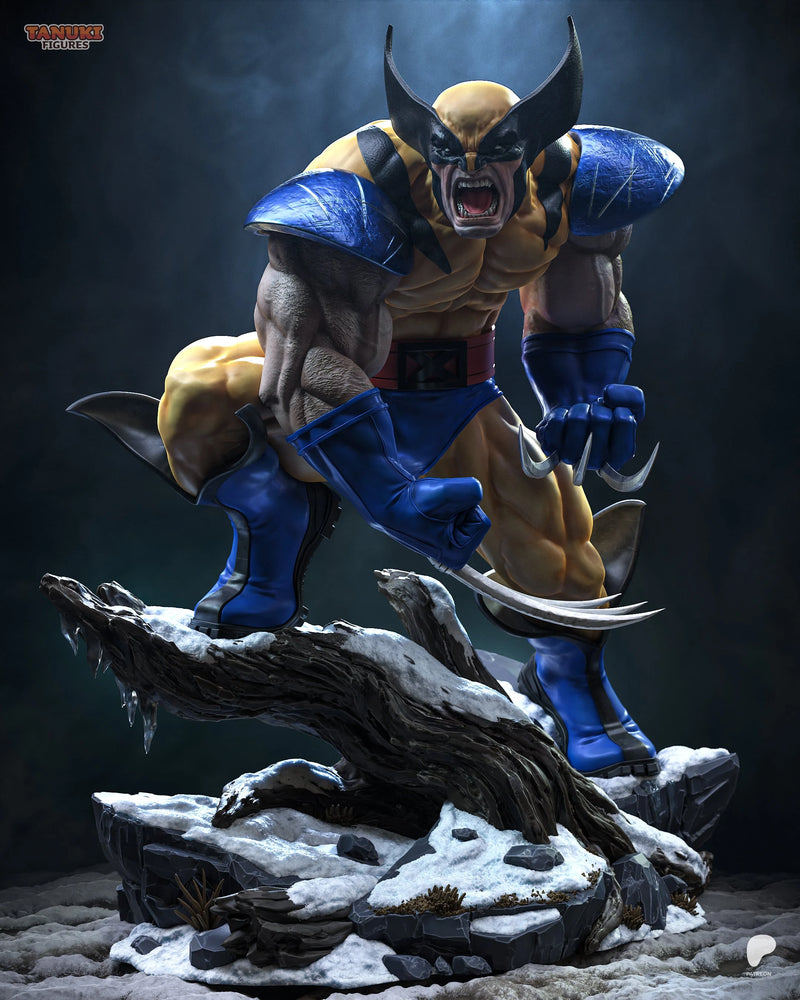 Wolverine Resin Statue & Bust - Full Size view 1