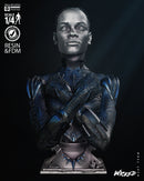 Black Panther 2024 Portrait Bust resin bust kit view 1