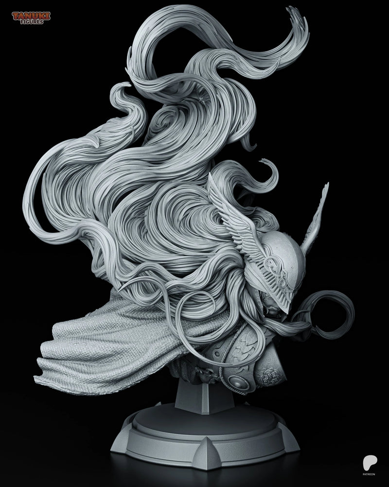 Malenia Resin Statue & Bust - Bust view 1