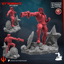 Winter Soldier Rivals Marvel MCP-compatible 40mm resin proxy miniature by Trident Miniatures - product image 1