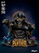 Black Panther Sculpture resin statue kit view 1