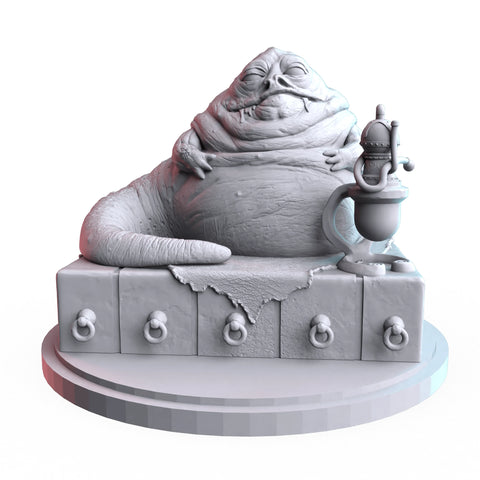 Jabba the Hutt Star Wars Shatterpoint-compatible resin miniature by C27 Studios - product image 1