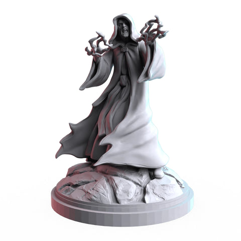 Palpatine Star Wars Shatterpoint-compatible resin miniature by C27 Studios - product image 1