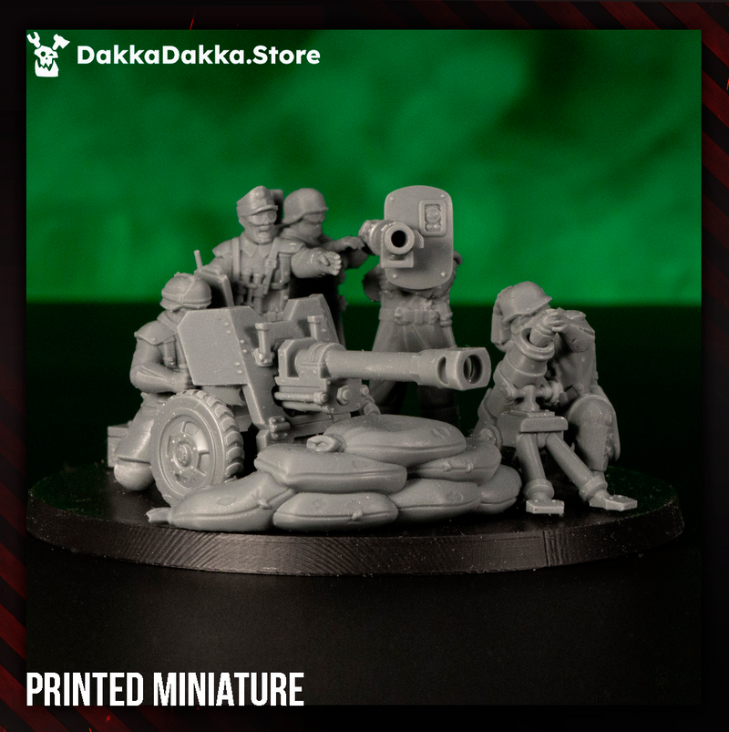 The Doomsday Heavy Fire Support Squad - DakkaDakka Resin Miniature Squad - image 1