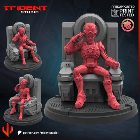 The Leader Marvel MCP-compatible 40mm resin proxy miniature by Trident Miniatures - product image 1
