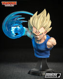 Vegeta Resin Statue & Bust - Bust view 1