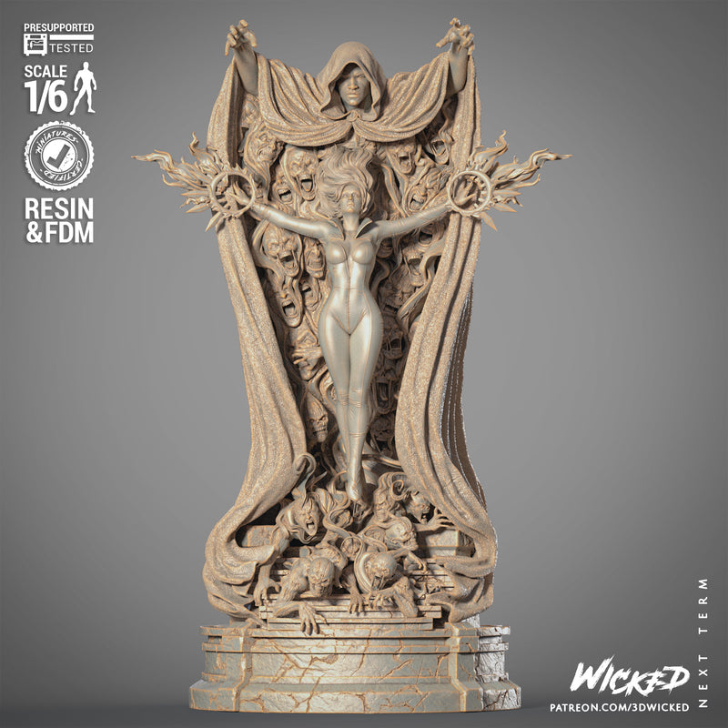Cloak and Dagger Diorama resin diorama kit view 1