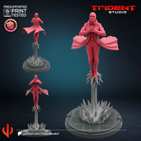 Cassandra Nova Marvel MCP-compatible 40mm resin proxy miniature by Trident Miniatures - product image 1