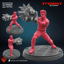 Sunspot X-Men Days Of Future Past Marvel MCP-compatible 40mm resin proxy miniature by Trident Miniatures - product image 1