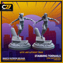 X-23 (With and Without Mask) Marvel MCP-compatible resin miniature by C27 Studios - product image 1