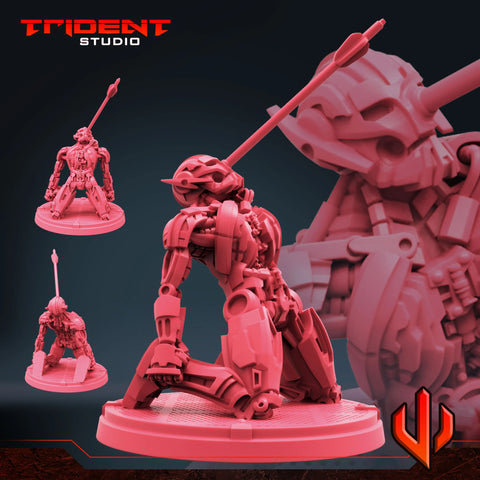 Ultron Drone Multiverse - Sculpt G Marvel MCP-compatible 40mm resin proxy miniature by Trident Miniatures - product image 1