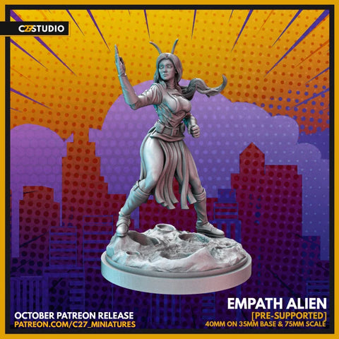 Mantis Marvel MCP-compatible resin miniature by C27 Studios - product image 1