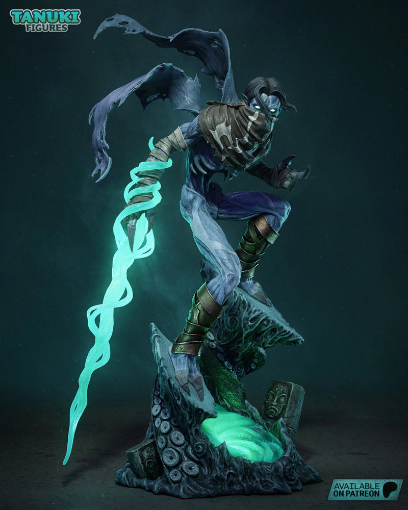 Raziel Resin Statue & Bust - Full Size view 1