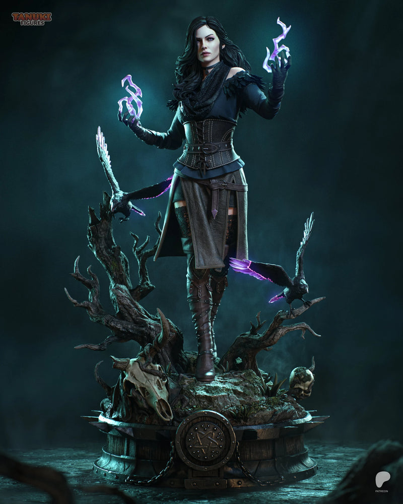 Yennefer Resin Statue & Bust - Full Size view 1