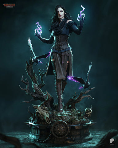 Yennefer Resin Statue & Bust - Full Size view 1