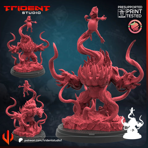 Venom The Duck Marvel MCP-compatible 40mm resin proxy miniature by Trident Miniatures - product image 1