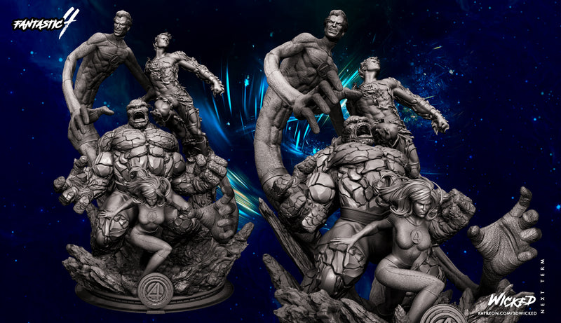 4F Diorama Sculpture resin diorama kit view 1
