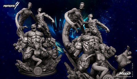 4F Diorama Sculpture resin diorama kit view 1