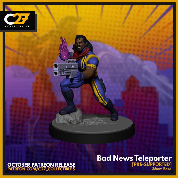 Bishop Marvel MCP-compatible resin miniature by C27 Studios - product image 1
