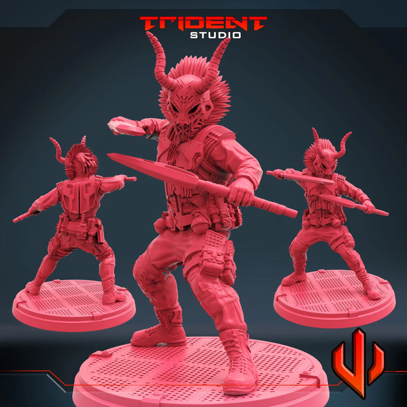 Killmonger - Sculpt C Marvel MCP-compatible 40mm resin proxy miniature by Trident Miniatures - product image 1