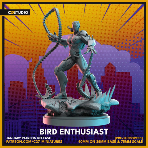 Whiplash Marvel MCP-compatible resin miniature by C27 Studios - product image 1