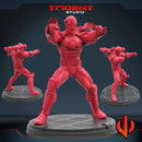 Classic War Machine Marvel MCP-compatible 40mm resin proxy miniature by Trident Miniatures - product image 1